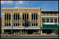 Historic store buildings. Selma, Alabama, USA (color)