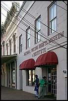 Entrance of National Voting Rights Museum. Selma, Alabama, USA (color)