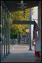 Gallery in front of the Selma Times Journal building. Selma, Alabama, USA