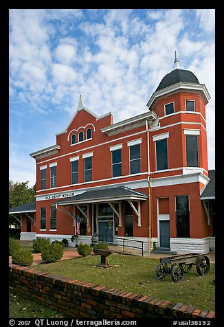 Old depot museum. Selma, Alabama, USA