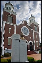 Selma-Montgomery march memorial and Brown Chapel. Selma, Alabama, USA
