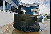 Monument by Maya Lin at the Civil Rights Memorial. Montgomery, Alabama, USA (color)