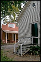 Buildings in Old Alabama Town. Montgomery, Alabama, USA (color)