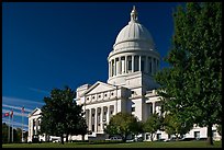 Arkansas State Capitol. Little Rock, Arkansas, USA (color)