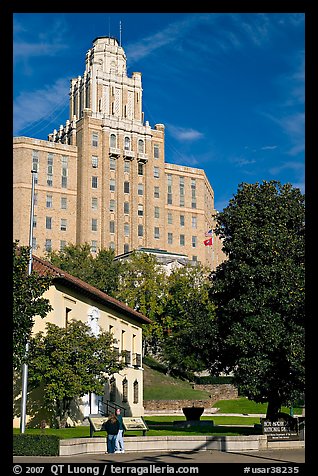 Rehabilitatin center above National Park headquarters. Hot Springs, Arkansas, USA