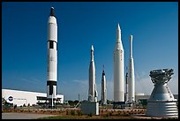 Saturn Rockets, John F. Kennedy Space Center. Cape Canaveral, Florida, USA