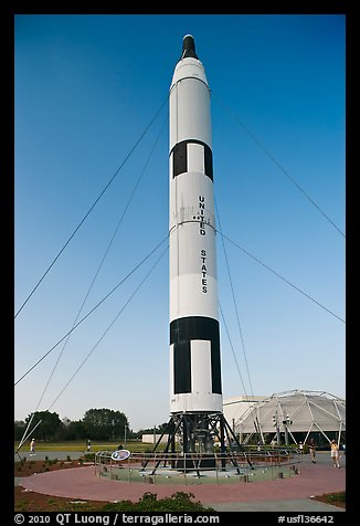 American Rockets, National Aeronautics and Space Administration Flight Center. Cape Canaveral, Florida, USA (color)