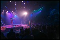 Circus show, Walt Disney World. Orlando, Florida, USA (color)