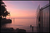 Sunrise near  Southermost point in the continental US. Key West, Florida, USA