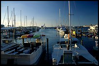 Harbor at sunset. Key West, Florida, USA (color)