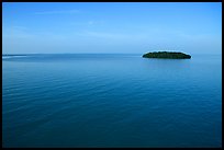 Small island in Florida Bay. The Keys, Florida, USA