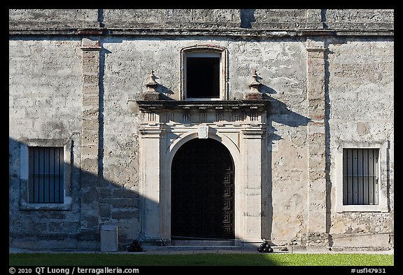 Fort Castillo de San Marcos. St Augustine, Florida, USA (color)