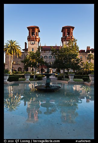 City Hall and Lightner Museum. St Augustine, Florida, USA