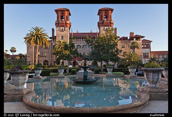 City Hall, formerly Hotel Alcazar. St Augustine, Florida, USA