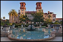 City Hall, formerly Hotel Alcazar. St Augustine, Florida, USA (color)