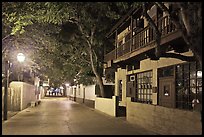 St George Street by night. St Augustine, Florida, USA ( color)