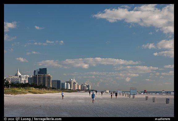 South Beach, early morning, Miami Beach. Florida, USA