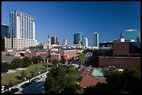 Downtown skyline. Orlando, Florida, USA