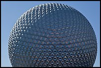 18-story geodesic sphere, Epcot theme park. Orlando, Florida, USA