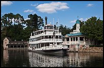 Riverboat, Magic Kingdom, Walt Disney World. Orlando, Florida, USA