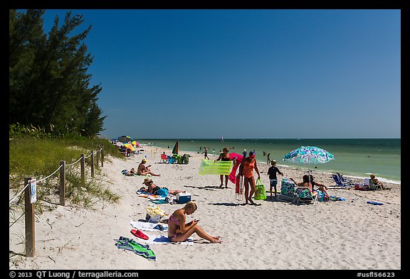 Captiva Beach, Captiva Island. Florida, USA (color)