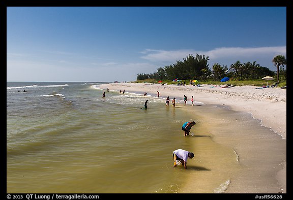 Turner Bearch, Captiva Island. Florida, USA (color)