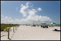 Bowman Beach, Sanibel Island. Florida, USA (color)