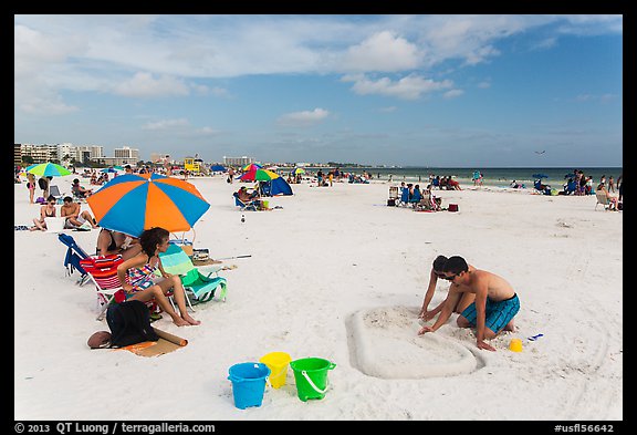 Siesta Beach, Sarasota. Florida, USA