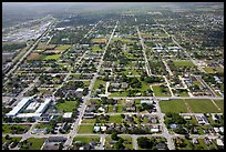 Aerial view of Homestead. Florida, USA ( color)