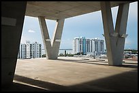 1111 Lincoln Road parking garage designed by Herzog and de Meuron, Miami Beach. Florida, USA ( color)