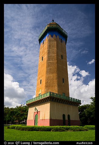 Alhambra Water Tower. Coral Gables, Florida, USA (color)