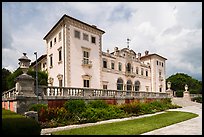 Mansion, Vizcaya Museum, Coconut Grove, Miami. Florida, USA ( color)