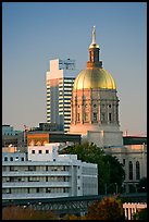 Georgia Capitol. Atlanta, Georgia, USA (color)