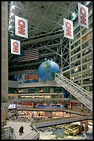 Inside CNN Center. Atlanta, Georgia, USA (color)