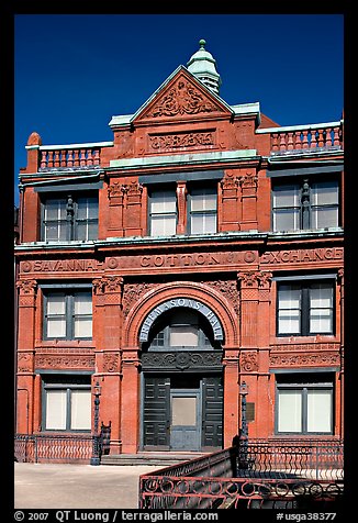 Savannah Cotton Exchange. Savannah, Georgia, USA