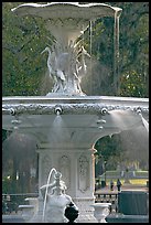 Forsyth Park Fountain. Savannah, Georgia, USA ( color)