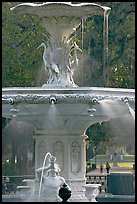 Forsyth Park Fountain. Savannah, Georgia, USA (color)