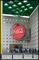 Line at World of Coca-Cola (R) entrance. Atlanta, Georgia, USA ( color)