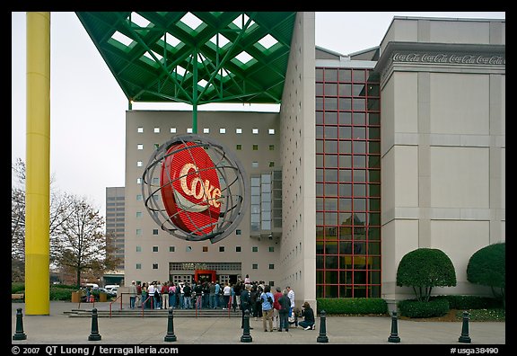 World of Coca-Cola (R). Atlanta, Georgia, USA (color)