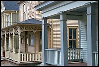Historic houses in Sweet Auburn, Martin Luther King National Historical Site. Atlanta, Georgia, USA ( color)