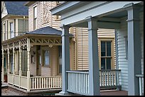 Historic houses in Sweet Auburn, Martin Luther King National Historical Site. Atlanta, Georgia, USA