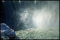 Cumberland falls in winter. Kentucky, USA