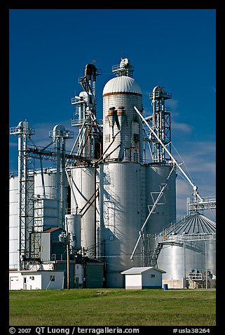 Silo. Louisiana, USA (color)