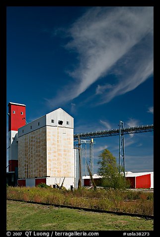 Silo. Louisiana, USA (color)