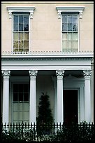 Facade in Southern style, Garden Distric. New Orleans, Louisiana, USA ( color)