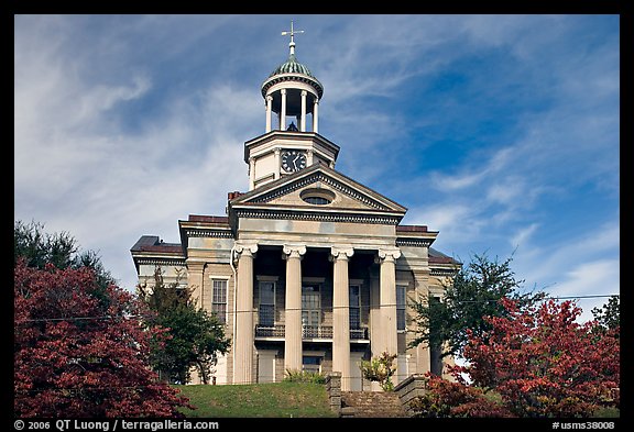 Historic courthouse museum. Vicksburg, Mississippi, USA