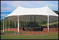 USS Cairo, a ironclad union gunboat sunk by a mine, Vicksburg National Military Park. Vicksburg, Mississippi, USA (color)