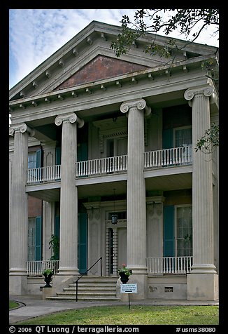 Magnolia Hall. Natchez, Mississippi, USA