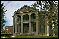 Magnolia Hall, morning. Natchez, Mississippi, USA (color)