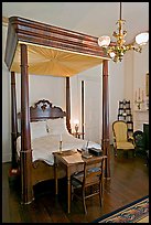 Bed in Rosalie house where General Grant slept. Natchez, Mississippi, USA